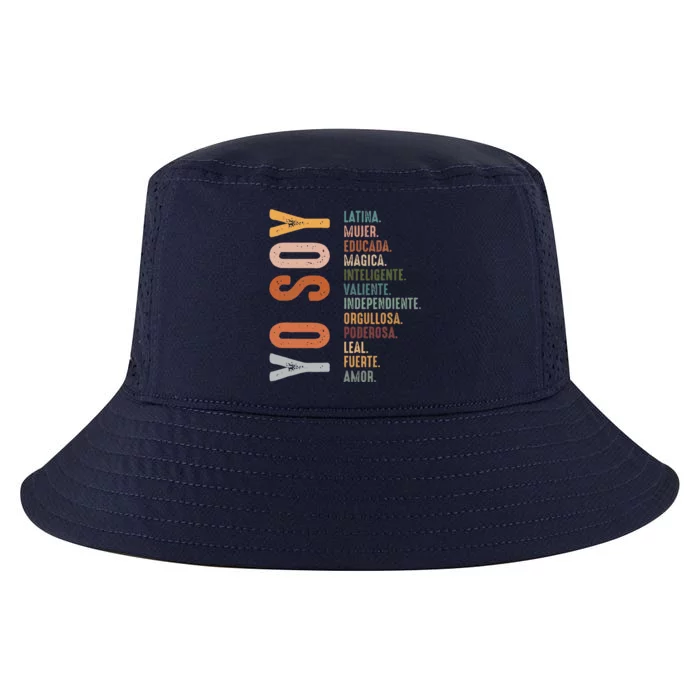 Yo Soy Hispanic Mujer Latina Camisa De Latina Chingona Cool Comfort Performance Bucket Hat