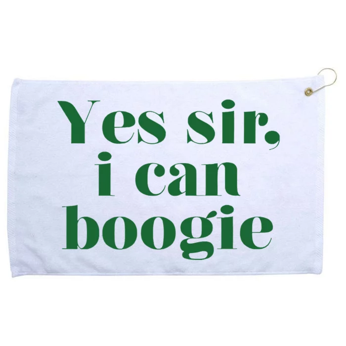 Yes Sir I Can Boogie 2024 Grommeted Golf Towel