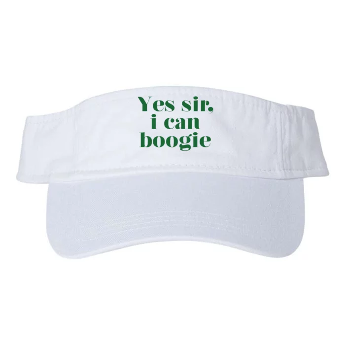 Yes Sir I Can Boogie 2024 Valucap Bio-Washed Visor