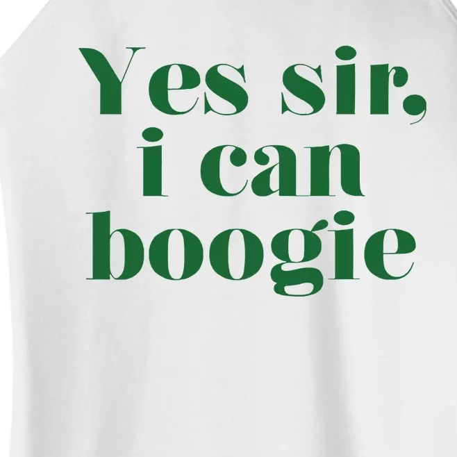 Yes Sir I Can Boogie 2024 Women’s Perfect Tri Rocker Tank