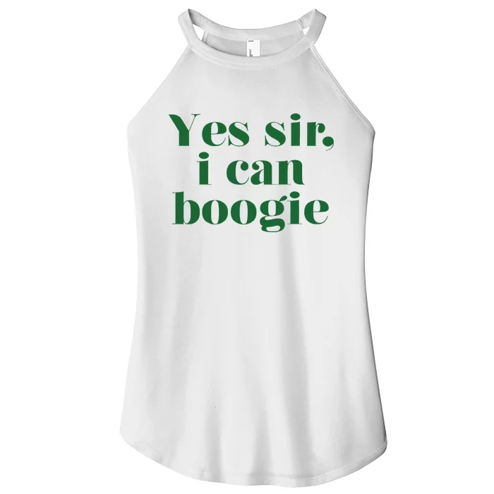 Yes Sir I Can Boogie 2024 Women’s Perfect Tri Rocker Tank