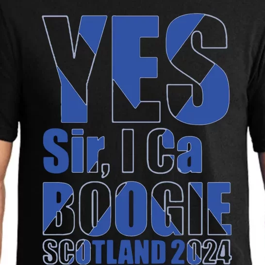 Yes Sir I Can Boogie! Scottish Flag Scotland Pajama Set