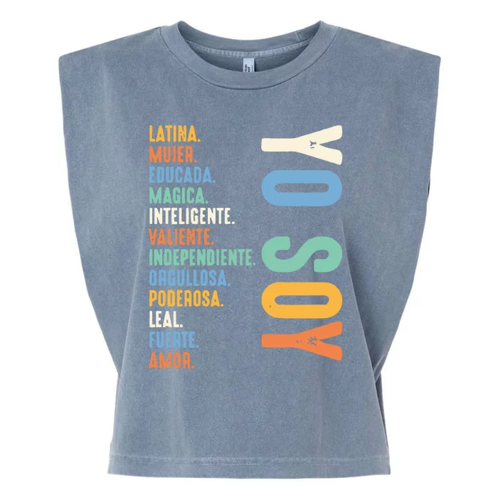 Yo Soy Latin Garment-Dyed Women's Muscle Tee