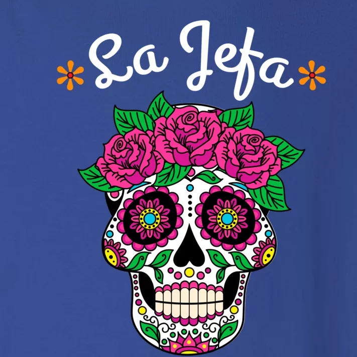 Yo Soy La Jefa Dia De Los Muertos Day Of The Dead Cute Gift Toddler Long Sleeve Shirt