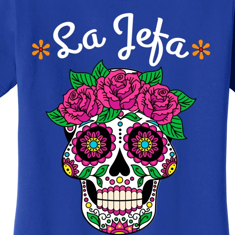 Yo Soy La Jefa Dia De Los Muertos Day Of The Dead Cute Gift Women's T-Shirt