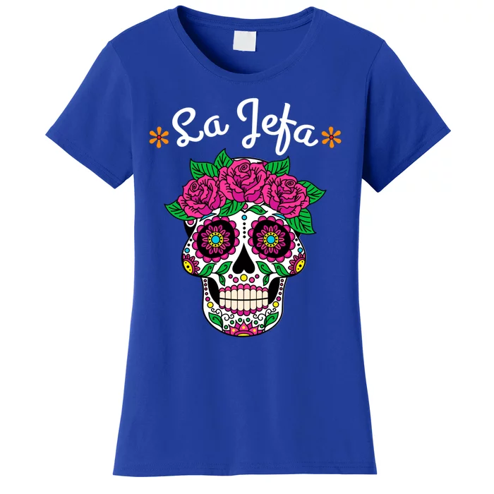 Yo Soy La Jefa Dia De Los Muertos Day Of The Dead Cute Gift Women's T-Shirt