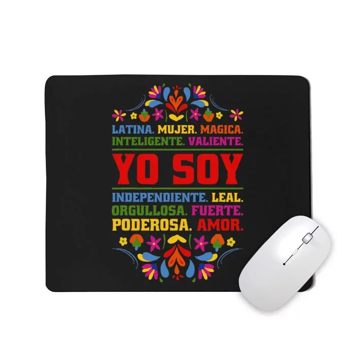 Yo Soy Latina Hispanic Heritage Month Gift Mousepad