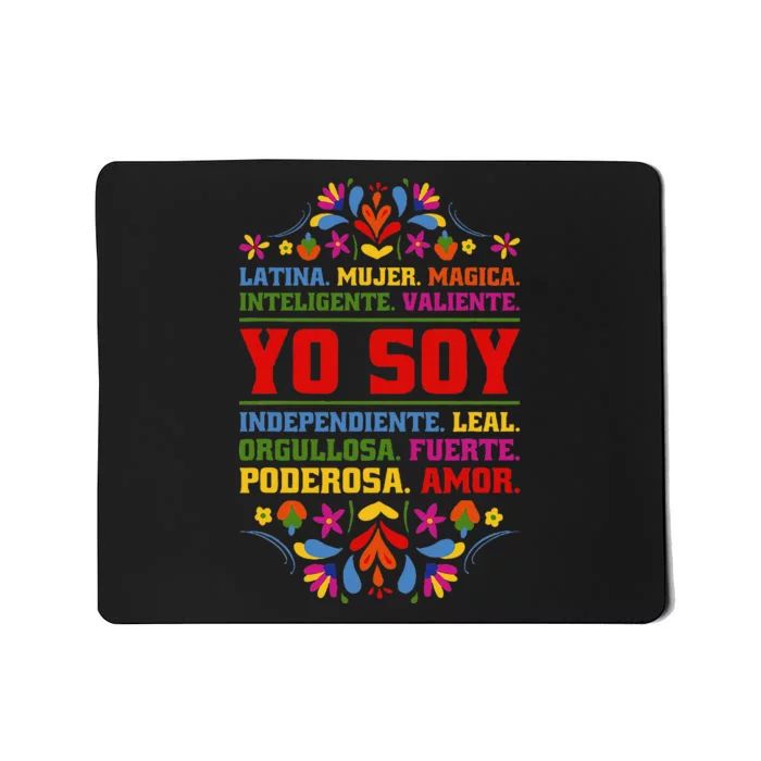 Yo Soy Latina Hispanic Heritage Month Gift Mousepad