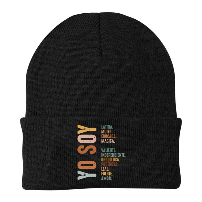 Yo Soy Latina Knit Cap Winter Beanie