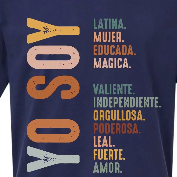 Yo Soy Latina Sueded Cloud Jersey T-Shirt