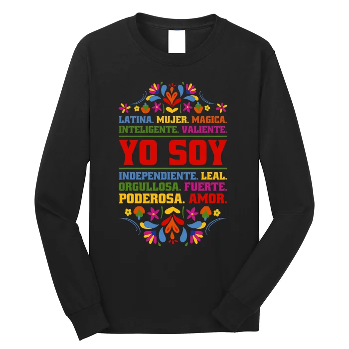 Yo Soy Latina Hispanic Heritage Month Long Sleeve Shirt