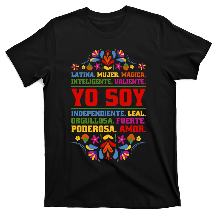 Yo Soy Latina Hispanic Heritage Month T-Shirt