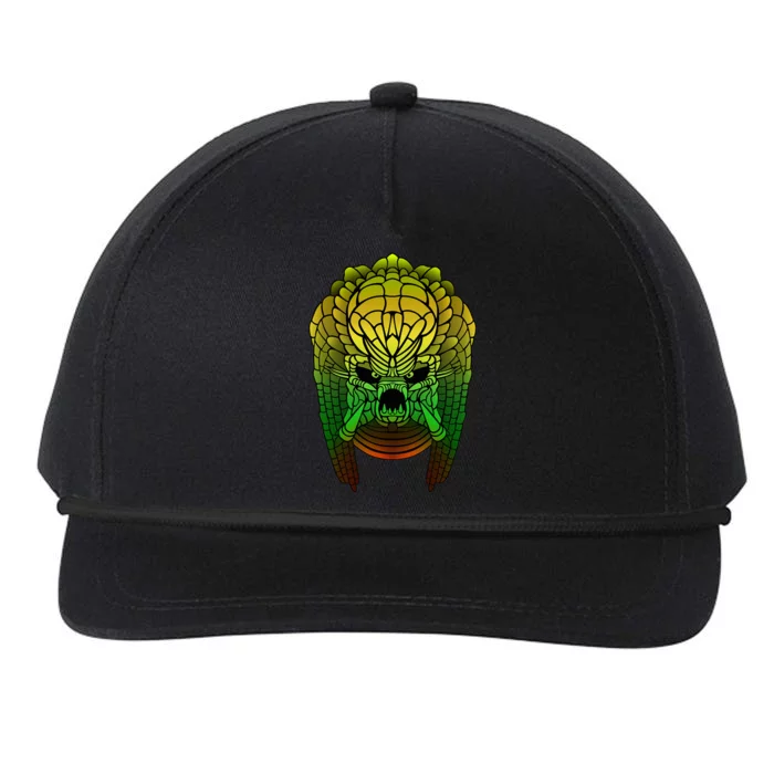 Yautja. Scifi Monster Design Snapback Five-Panel Rope Hat