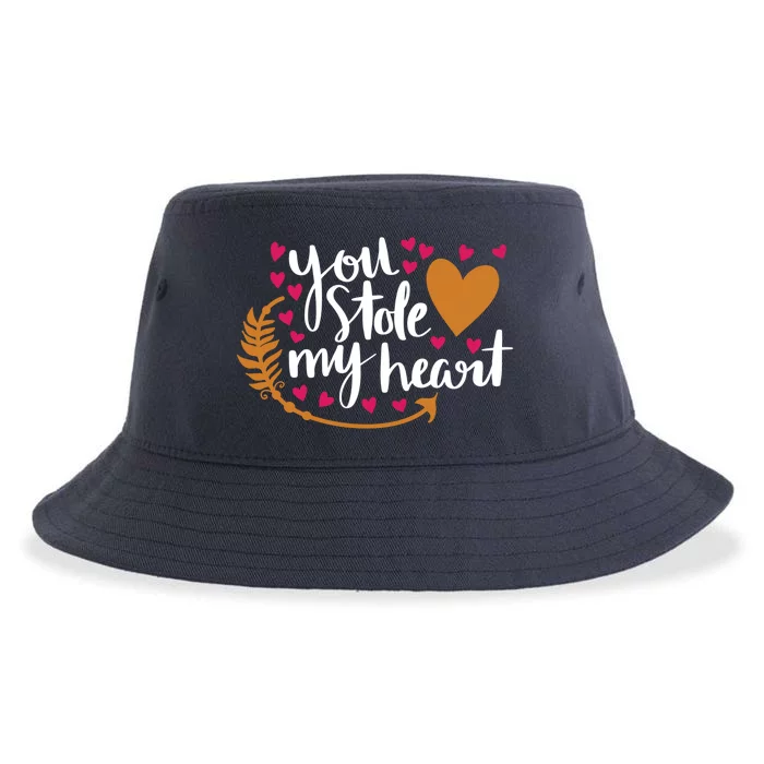 You Stole My Heart Sustainable Bucket Hat