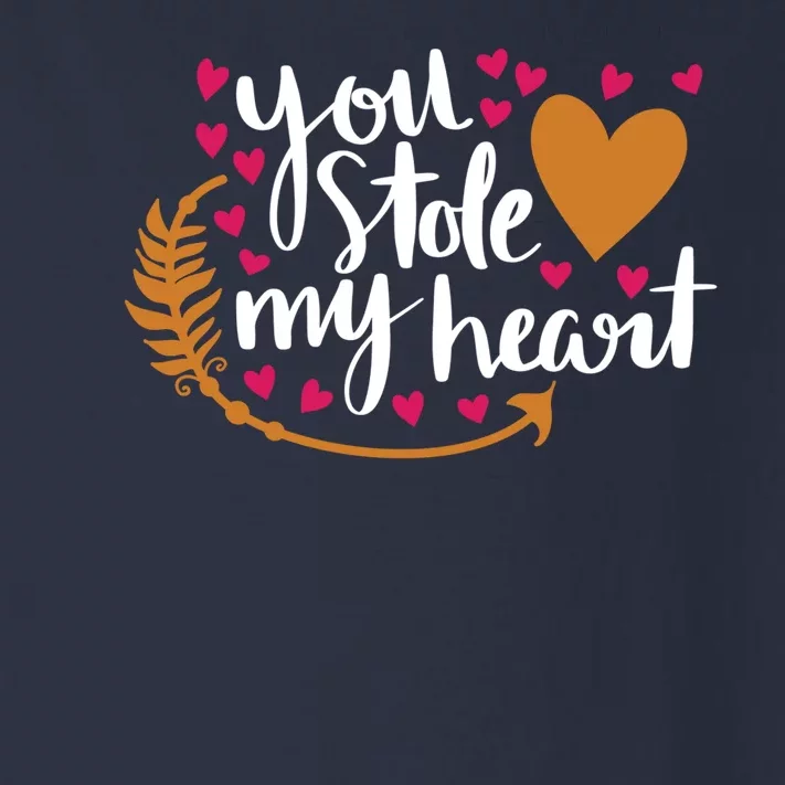 You Stole My Heart Toddler Long Sleeve Shirt