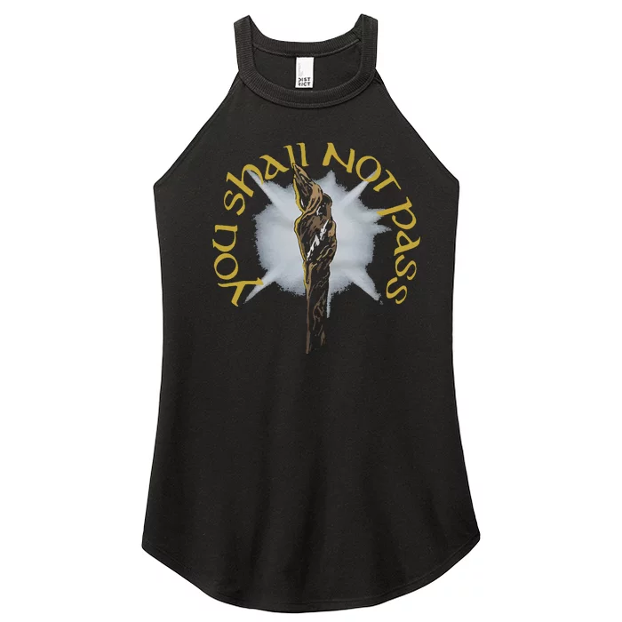 You Shall Not Pass Women’s Perfect Tri Rocker Tank