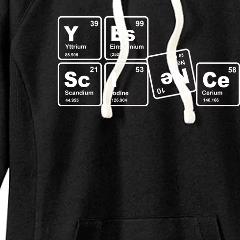 Yes Science Periodic Table Women's Fleece Hoodie