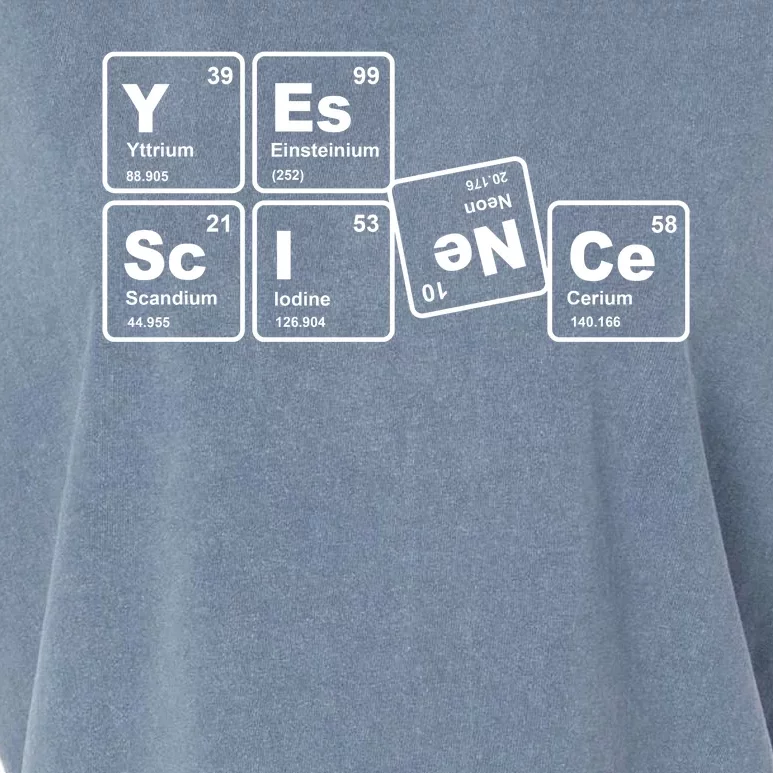 Yes Science Periodic Table Garment-Dyed Women's Muscle Tee