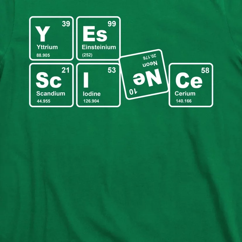 Yes Science Periodic Table T-Shirt