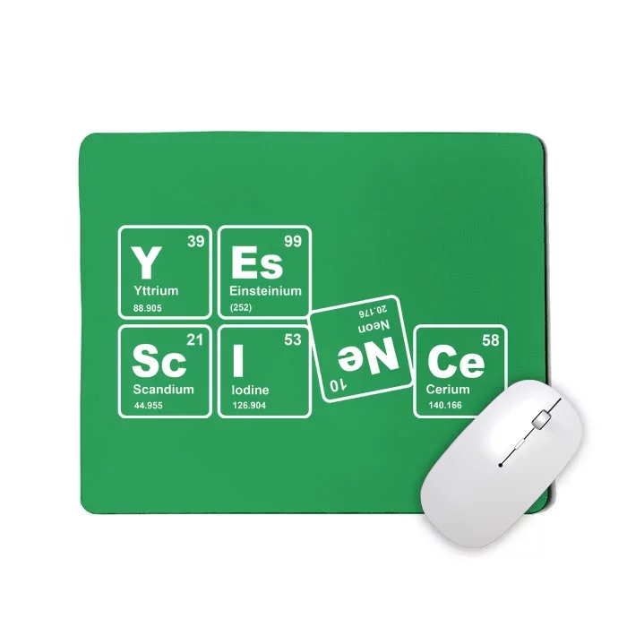 Yes Science Periodic Table Mousepad