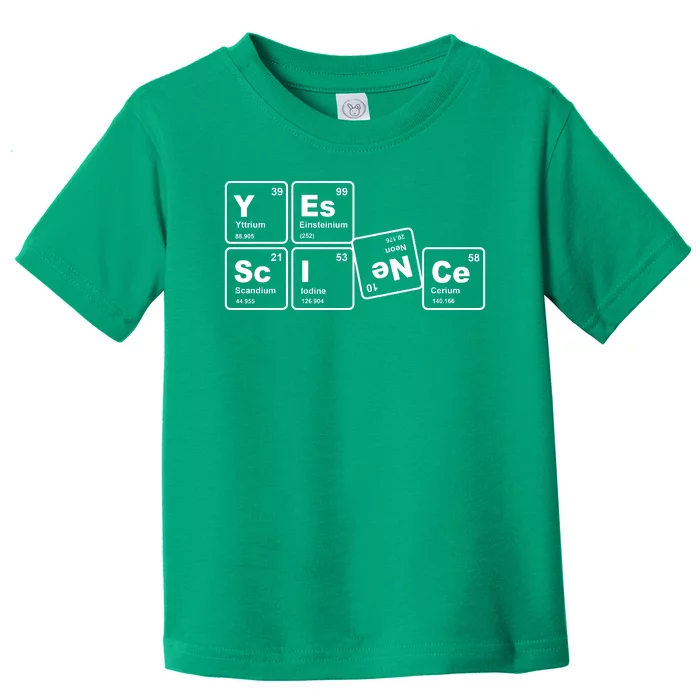 Yes Science Periodic Table Toddler T-Shirt