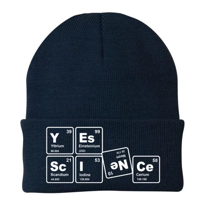 Yes Science Periodic Table Knit Cap Winter Beanie