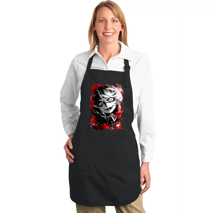 Youjo Senki Tanya Degurechaff Full-Length Apron With Pocket