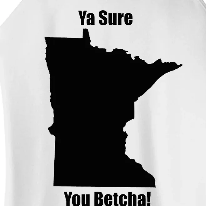 Ya Sure You Betcha! Minnesota Women’s Perfect Tri Rocker Tank