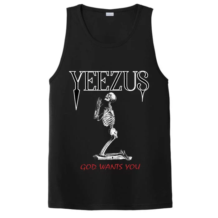 Yeezus Skeleton Performance Tank