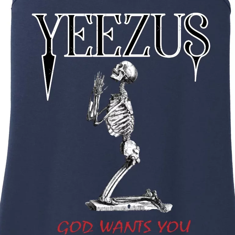 Yeezus Skeleton Ladies Essential Tank