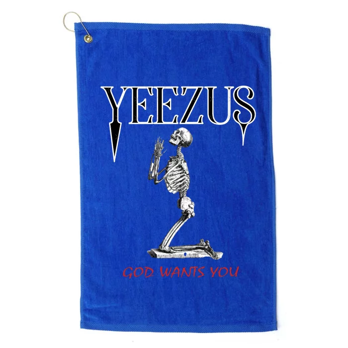 Yeezus Skeleton Platinum Collection Golf Towel