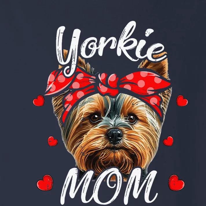 Yorkshire Terrier Dog Mom Yorkie MomFunny Mothers Day Toddler Long Sleeve Shirt