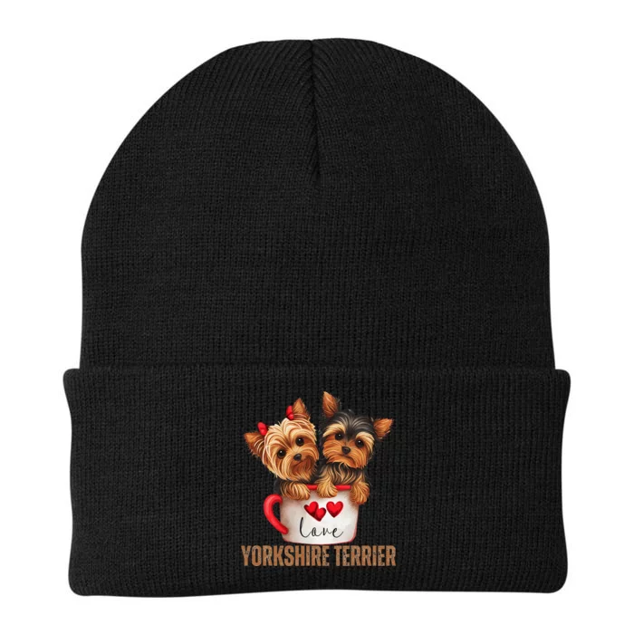 Yorkshire Terrier Dog Lover Gifts Yorkie Knit Cap Winter Beanie