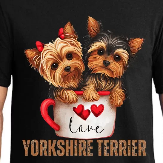 Yorkshire Terrier Dog Lover Gifts Yorkie Pajama Set