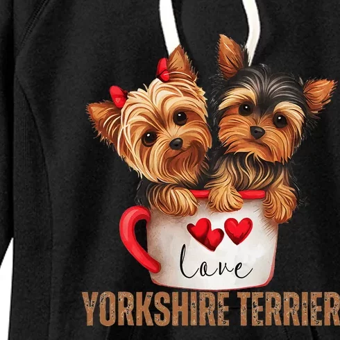 Yorkshire Terrier Dog Lover Gifts Yorkie Women's Fleece Hoodie