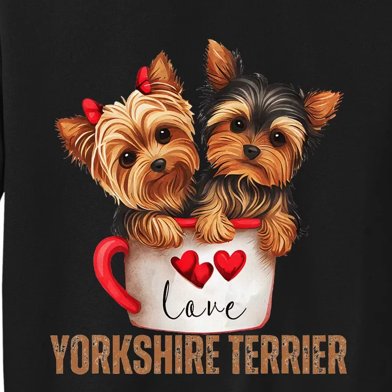 Yorkshire Terrier Dog Lover Gifts Yorkie Tall Sweatshirt