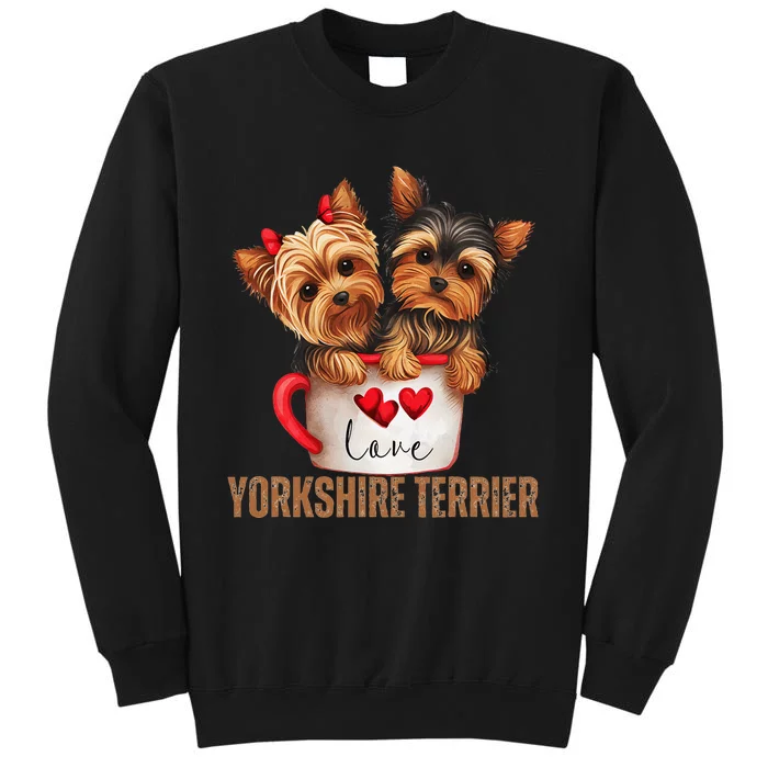 Yorkshire Terrier Dog Lover Gifts Yorkie Tall Sweatshirt