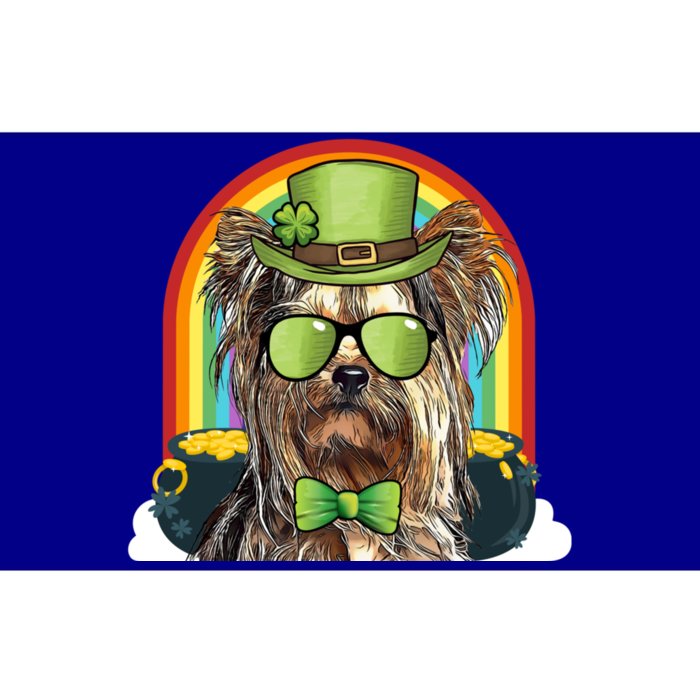 Yorkshire Terrier Dog Leprechaun Funny St Patricks Day Gift Bumper Sticker