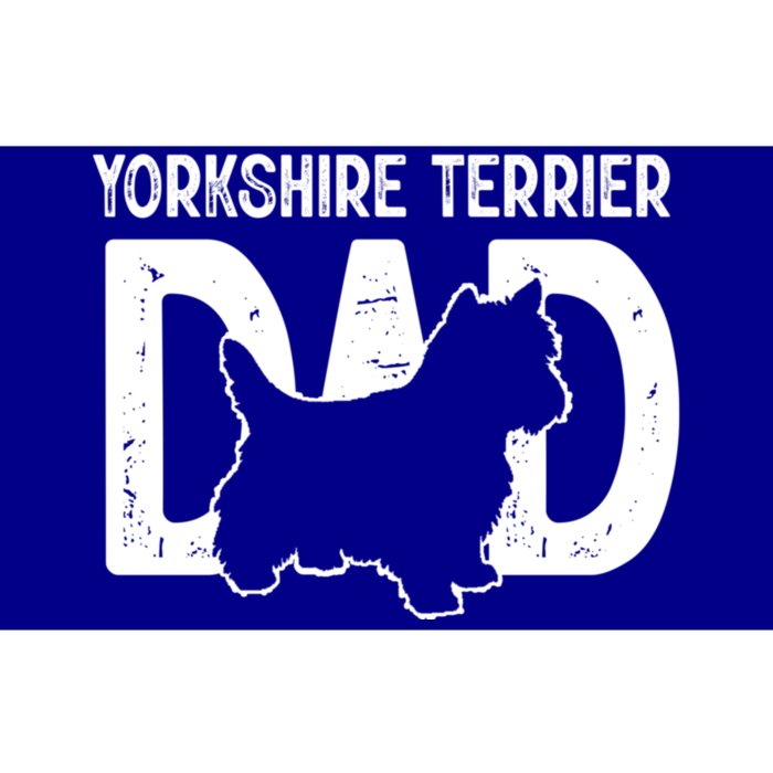 Yorkshire Terrier Dog Lover Funny Cute Puppy Dad Father Gift Bumper Sticker