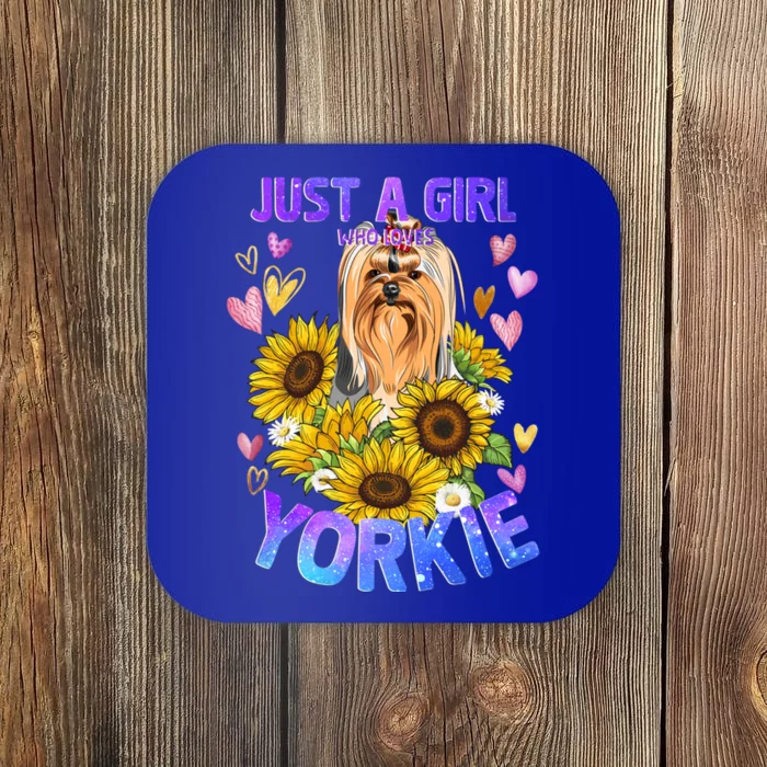 Yorkshire Terrier Dog Lover Funny Cute Puppy Gift Coaster