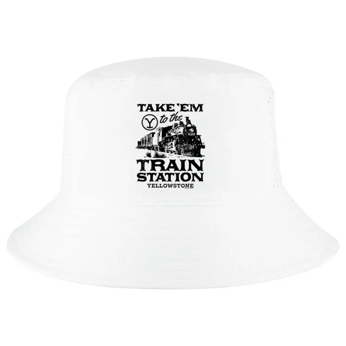 Yellowstone Take Em To The Train Station Cool Comfort Performance Bucket Hat