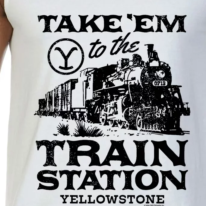 Yellowstone Take Em To The Train Station Comfort Colors® Tank Top