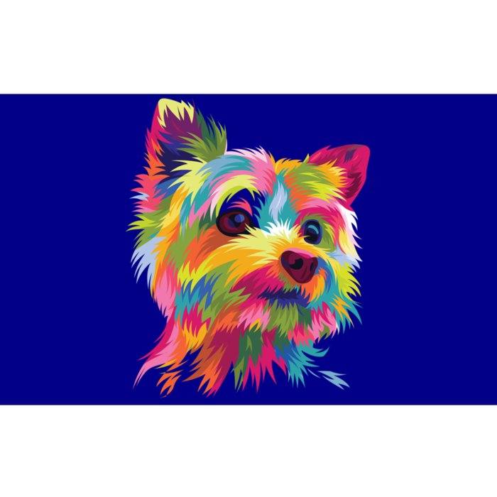 Yorkshire Terrier Funny Yorkie Pop Art Popart Dog Gift Bumper Sticker