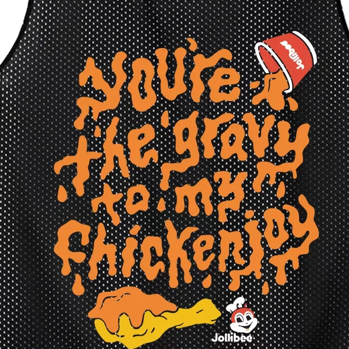 YouRe The Gravy To My Chickenjoy Mesh Reversible Basketball Jersey Tank