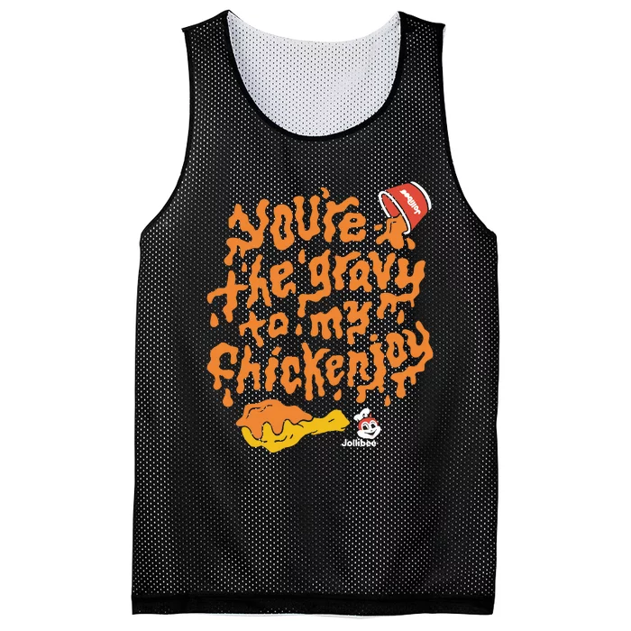 YouRe The Gravy To My Chickenjoy Mesh Reversible Basketball Jersey Tank