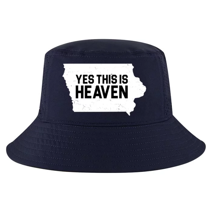 Yes This Is Heaven Iowa State Cool Comfort Performance Bucket Hat