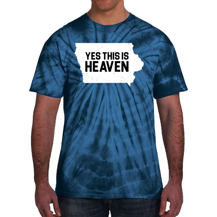 Yes This Is Heaven Iowa State Tie-Dye T-Shirt