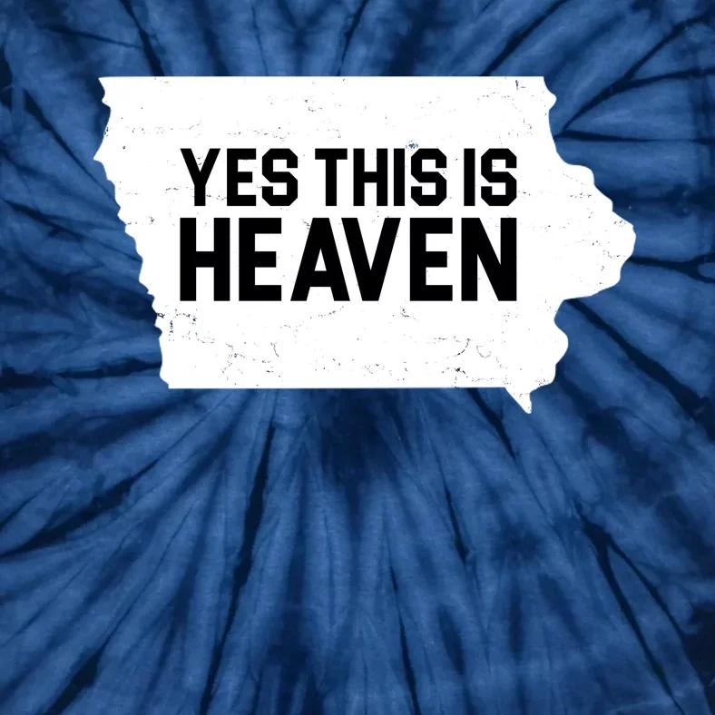 Yes This Is Heaven Iowa State Tie-Dye T-Shirt