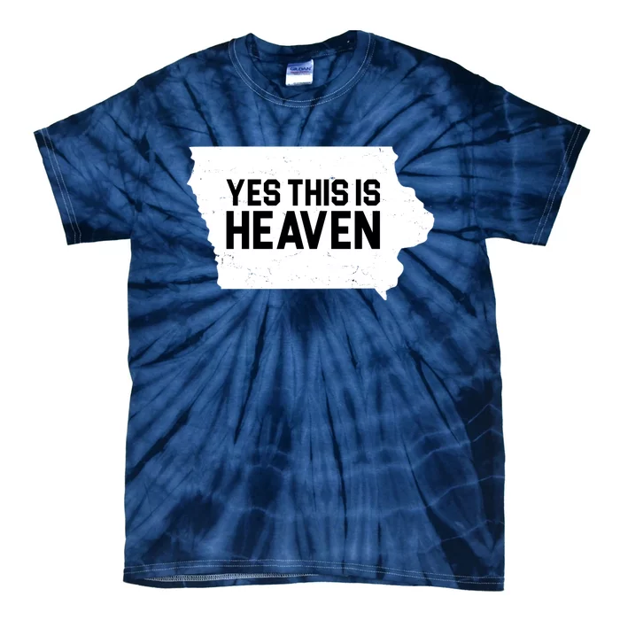 Yes This Is Heaven Iowa State Tie-Dye T-Shirt