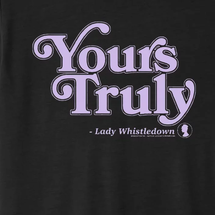 Yours Truly Lady Whistledown ChromaSoft Performance T-Shirt